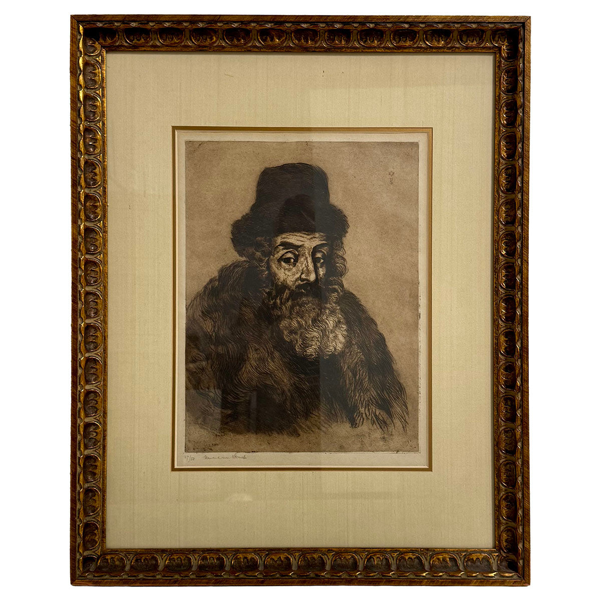 "Rabbi Akiva Eger" Signed and Numbered 27/50