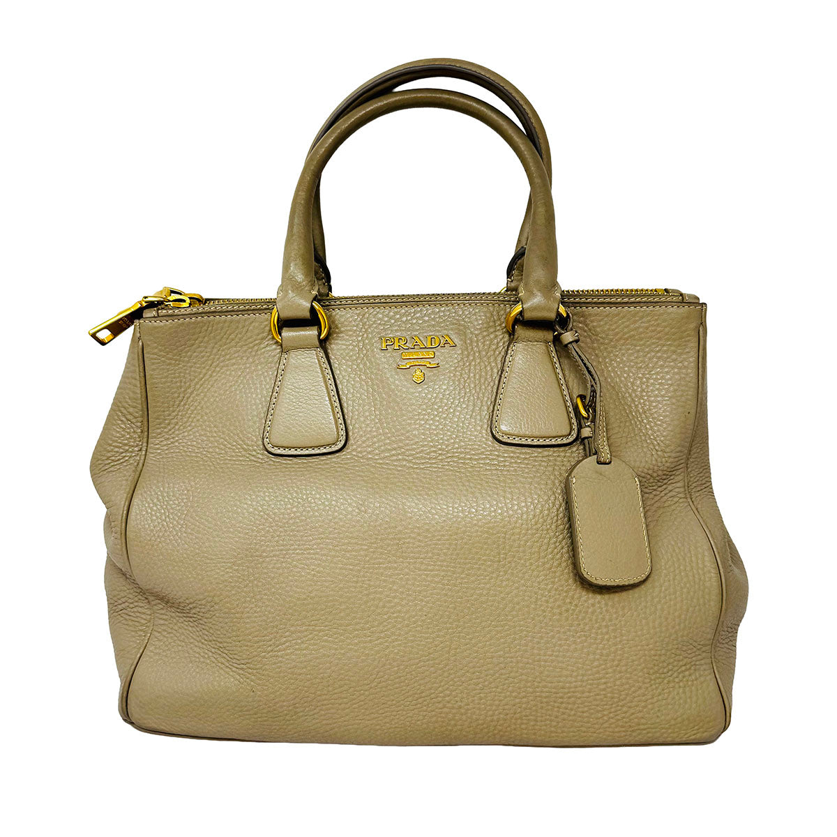 Prada Double Zip Galleria Tote