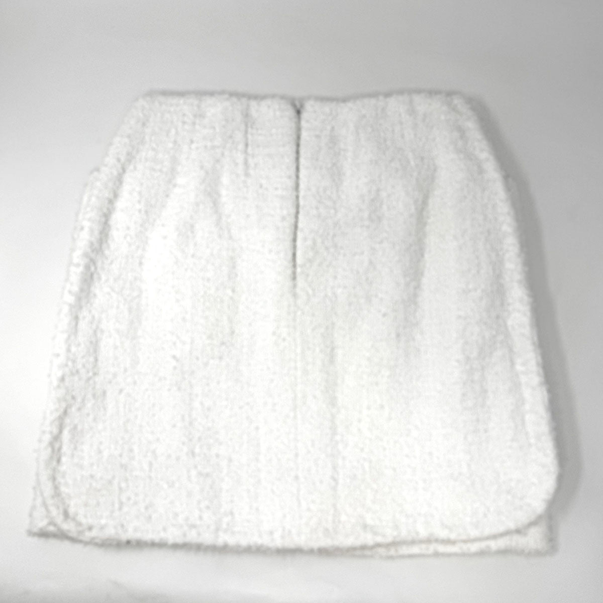 New Chanel Tweed Mini Skirt with 2 Patch Pockets