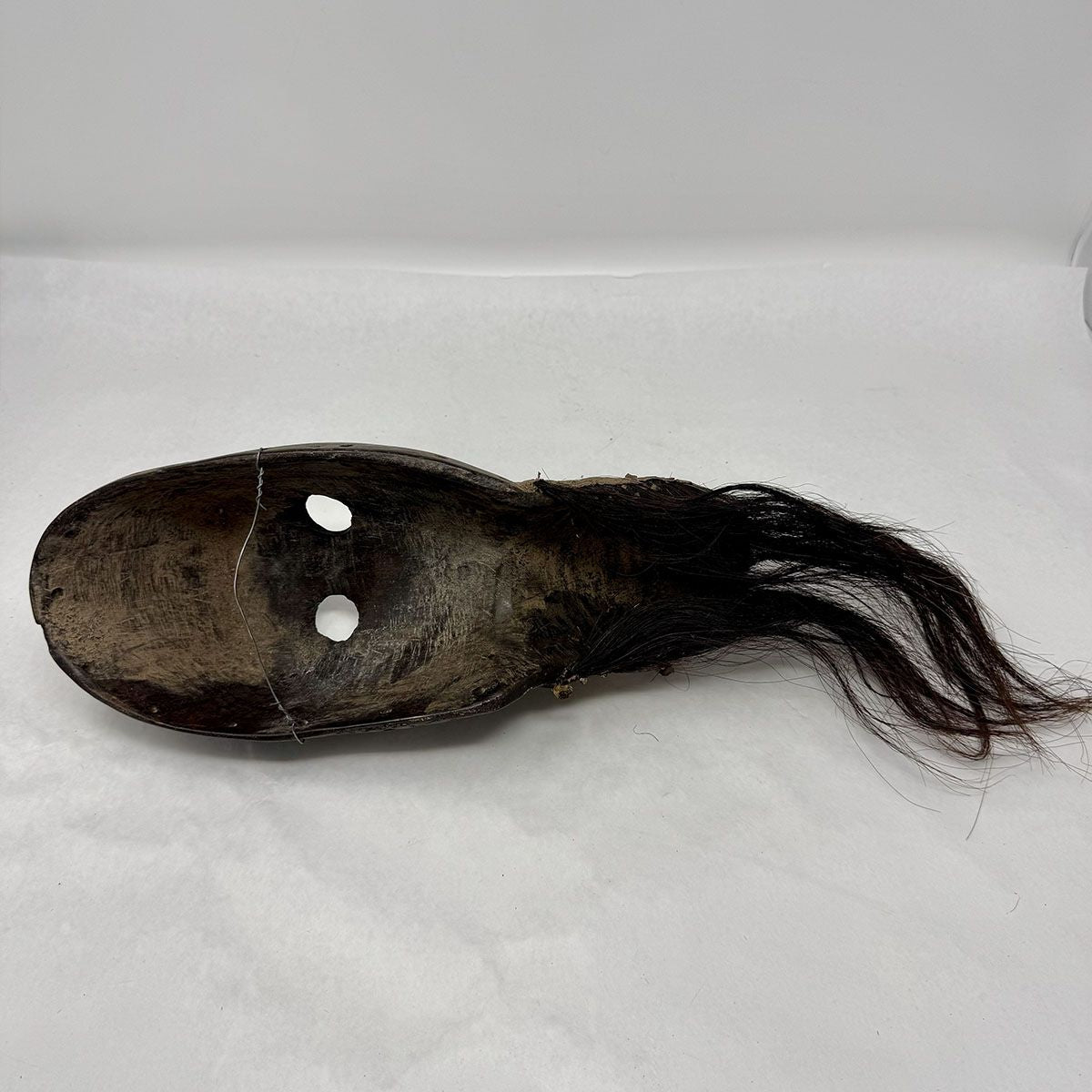 African Bird Face Mask with Hair for a Beard