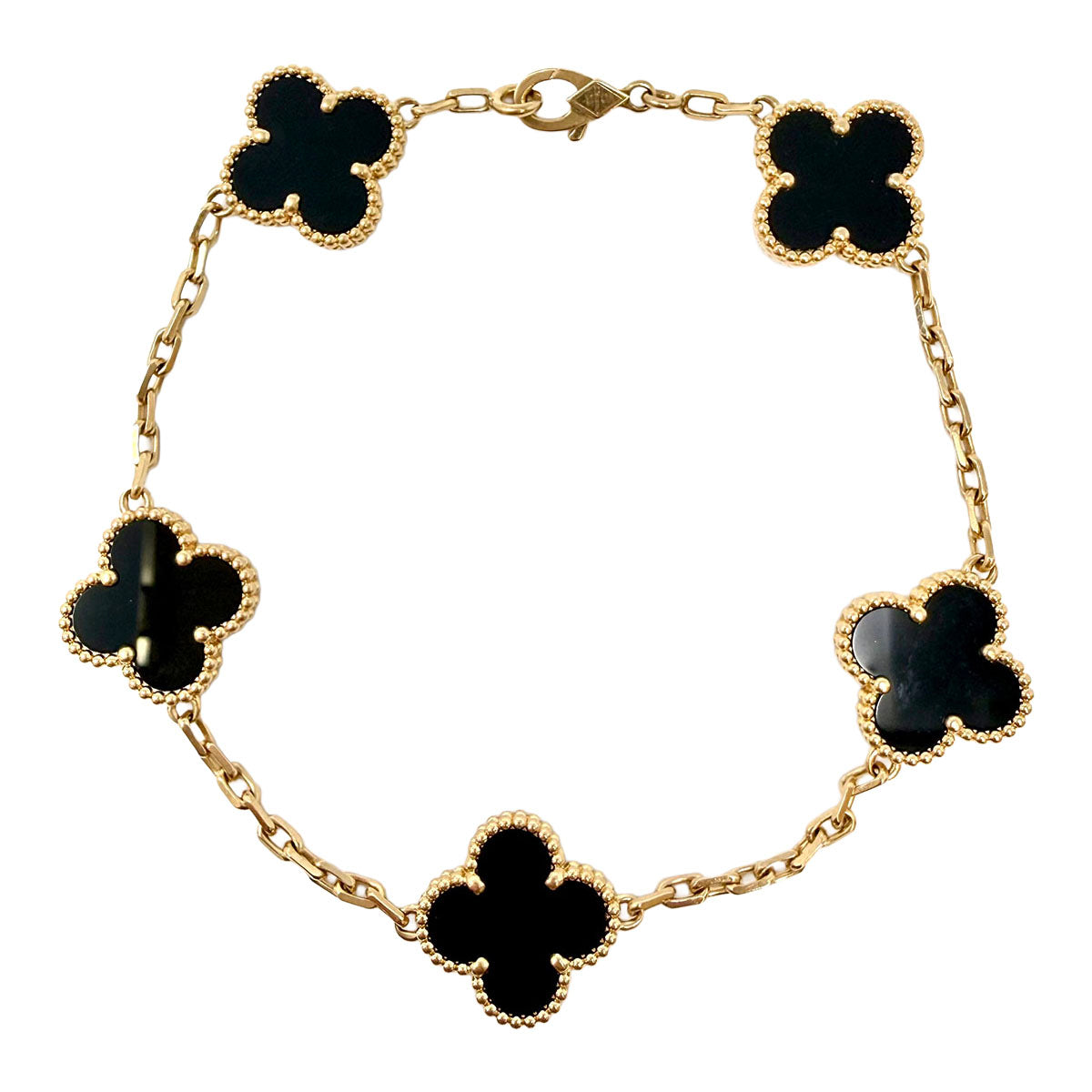 Van Cleef & Arpels Vintage Alhambra 5 Motif Bracelet
