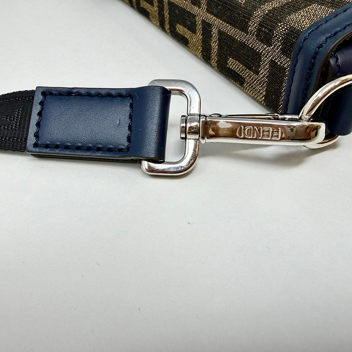 Fendi Zucca Baguette Mini Crossbody