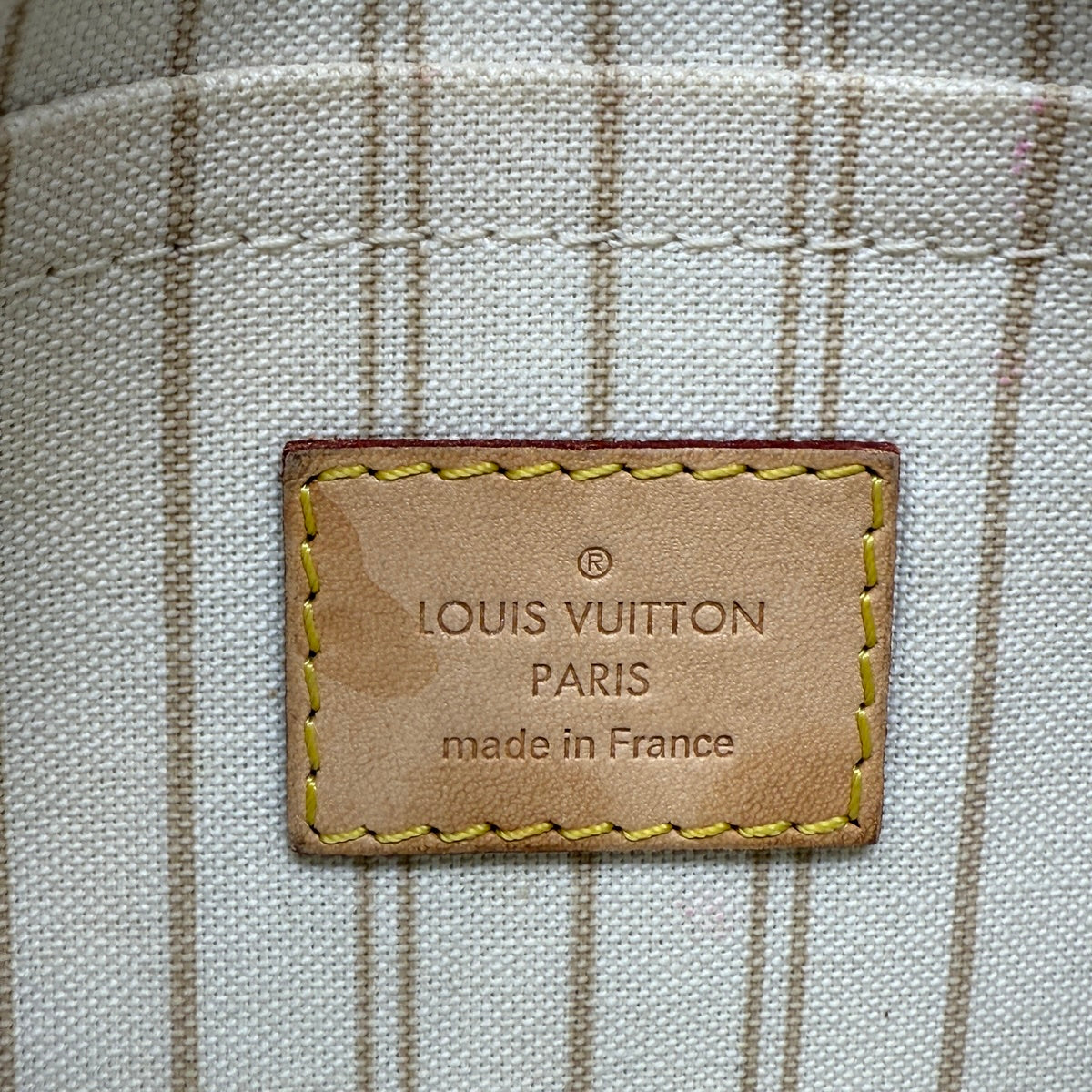 Louis Vuitton 2016 Damier Azur Neverfull Pouch PM
