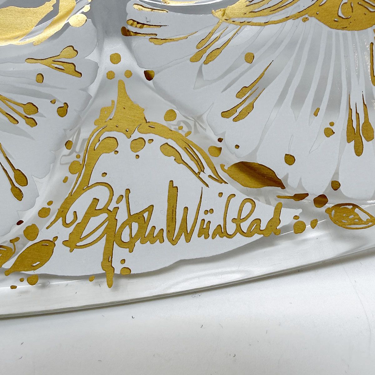Rosenthal Jahresteller 1976 Limited Edition Large Bowl Bjorn Wiinblad