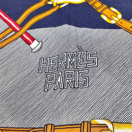 Hermes "Parcour sans Faute" Cashmere and Silk Shawl
