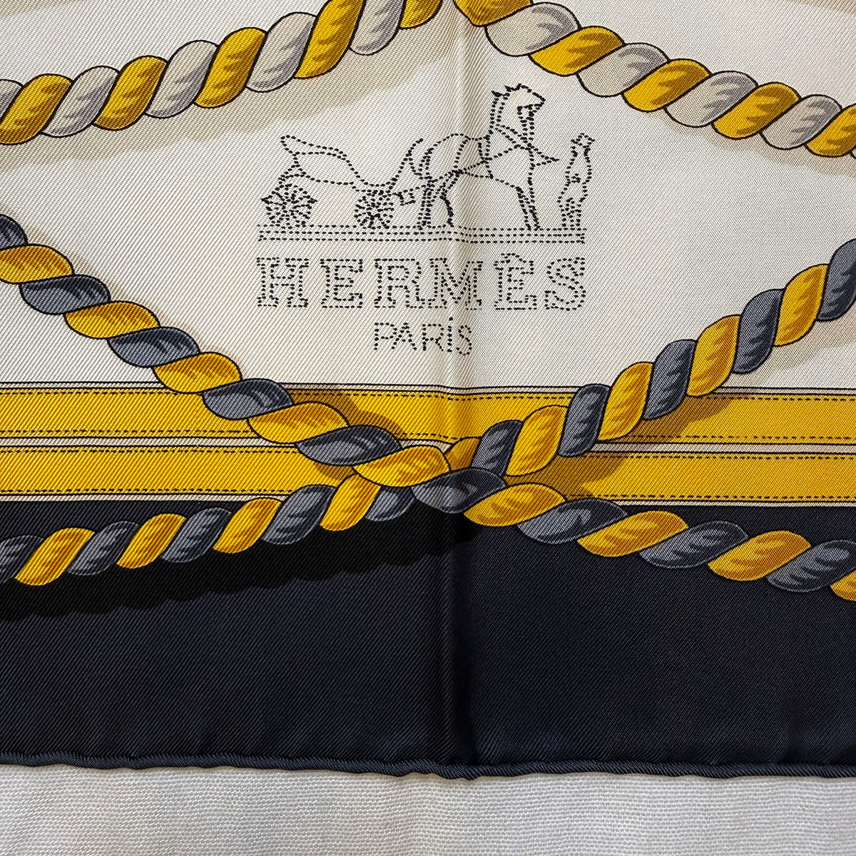 Hermes "Grande Tenue"  Scarf
