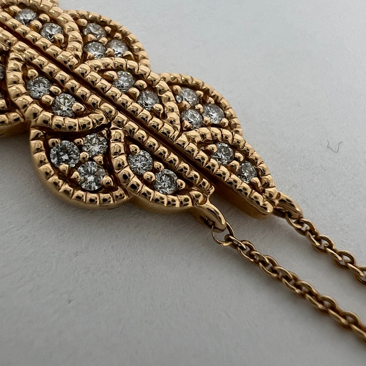 Dana Rebecca Designs 14K Gold Diamond Drop Necklace