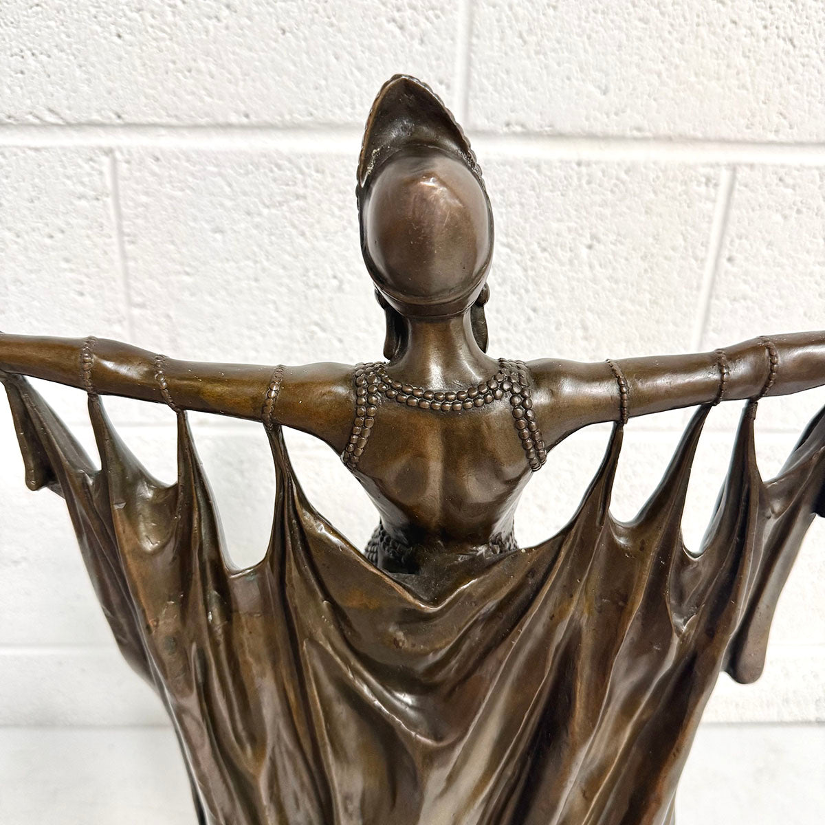 "Semiramis the Mythical Queen" Bronze Sculpture Signed
