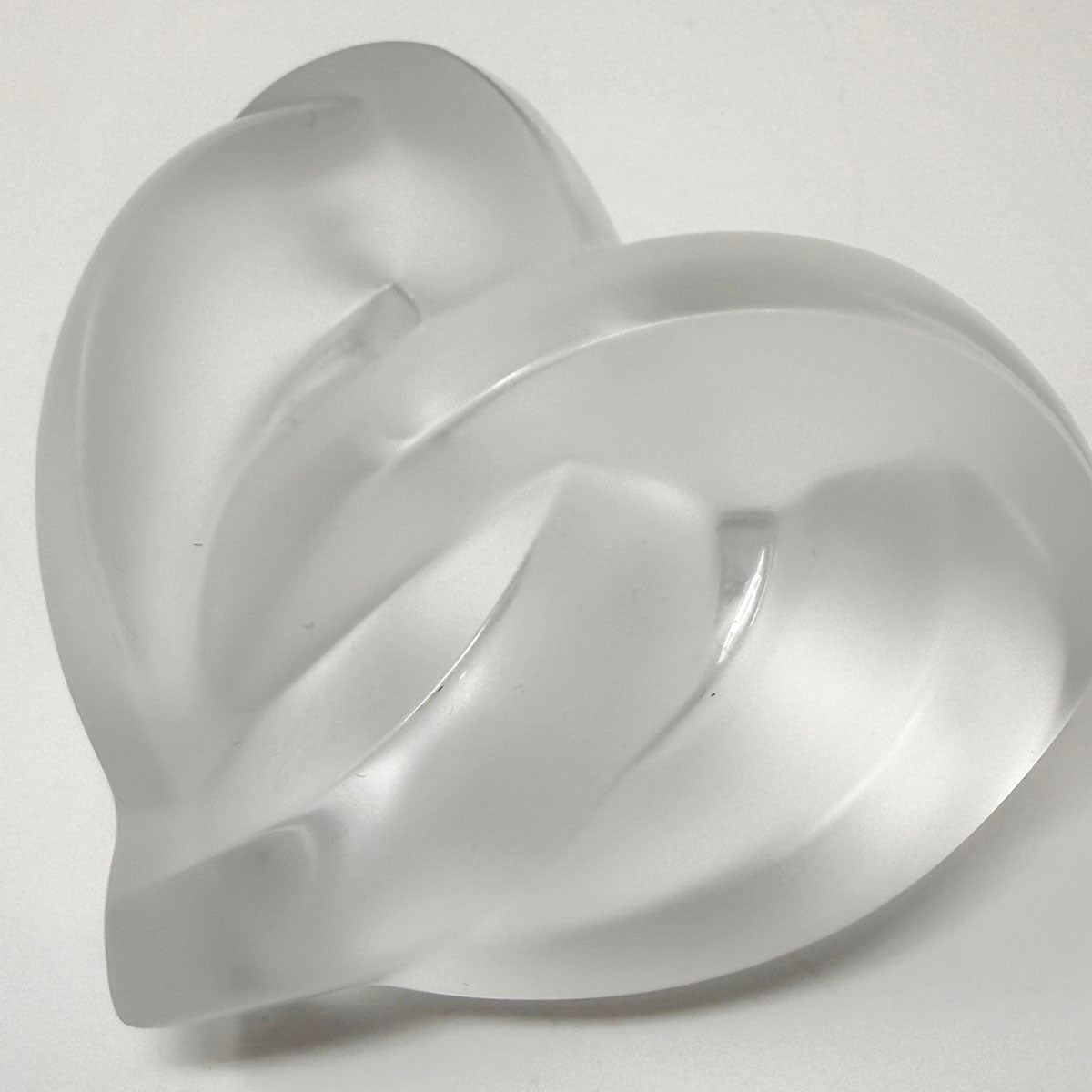Lalique Hearts Sculpture