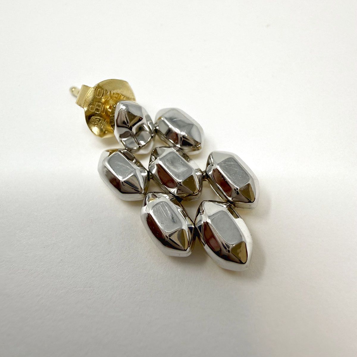 Chimento Vintage 18K White/Yellow Gold Chandelier Earrings
