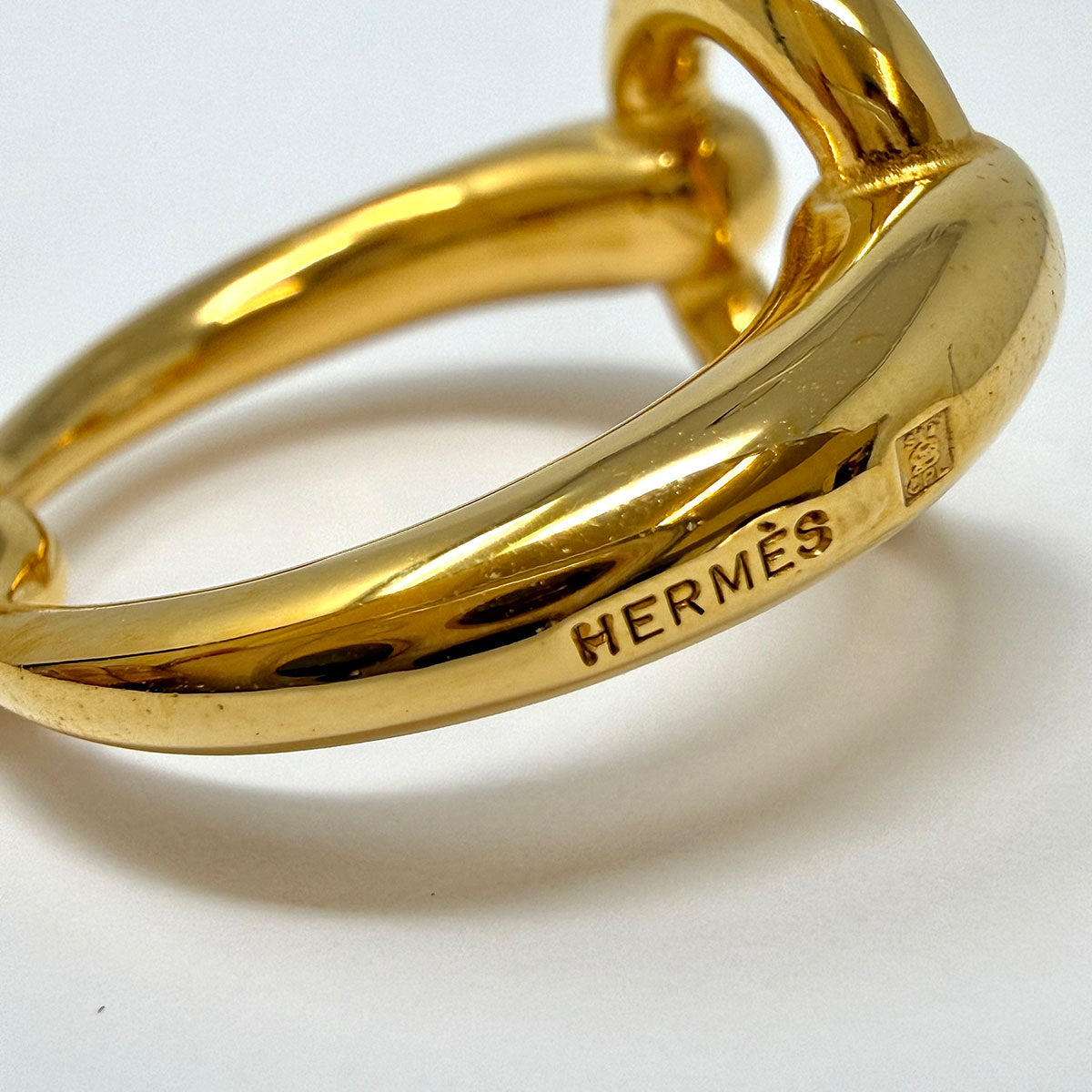 Hermes Knot  Scarf Ring