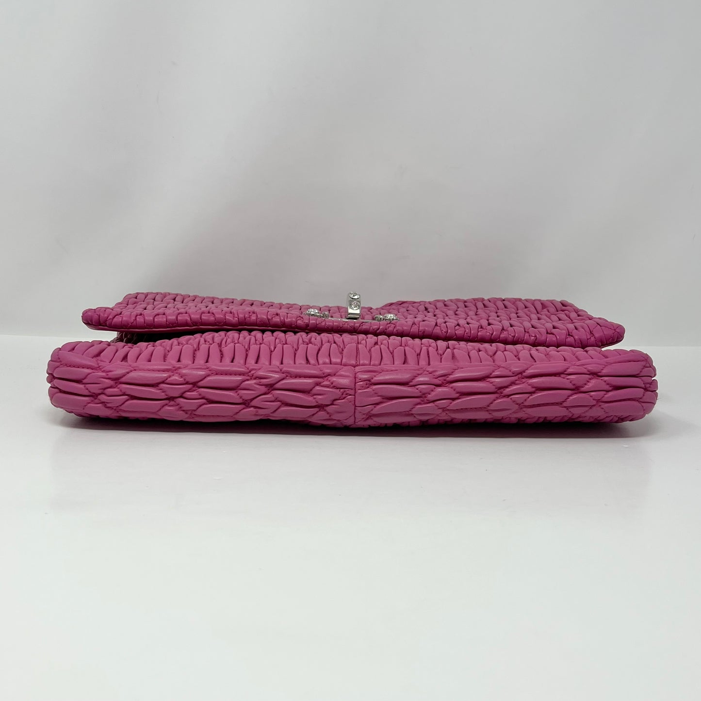 Miu Miu Crystal Matelasse Shoulder Bag