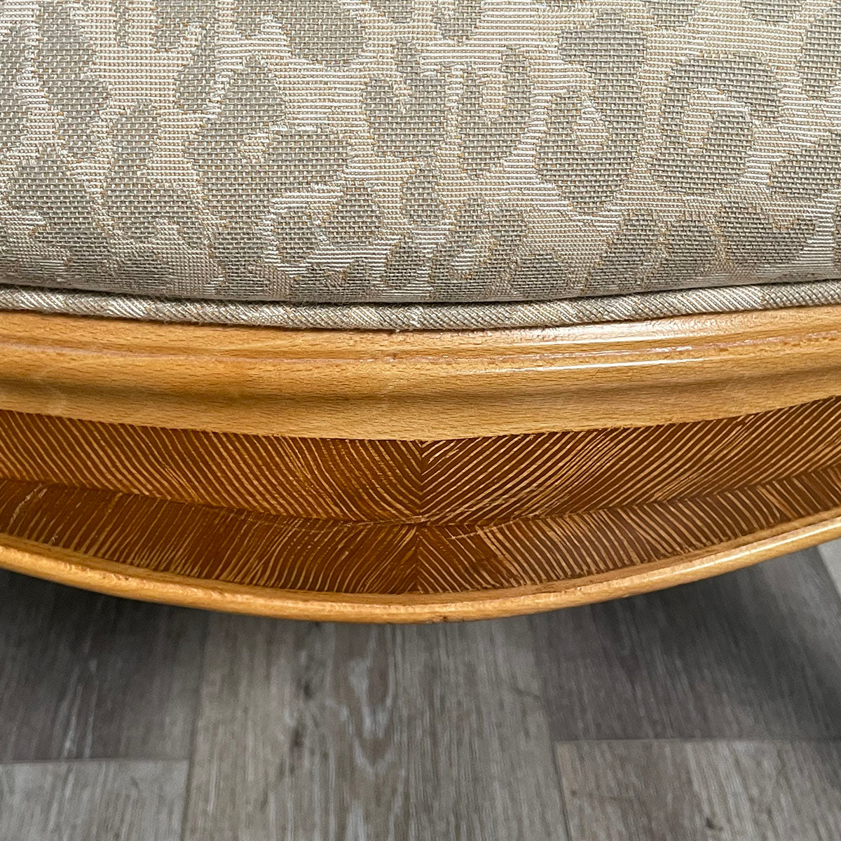 Armchair with Animal-Print Upholstery