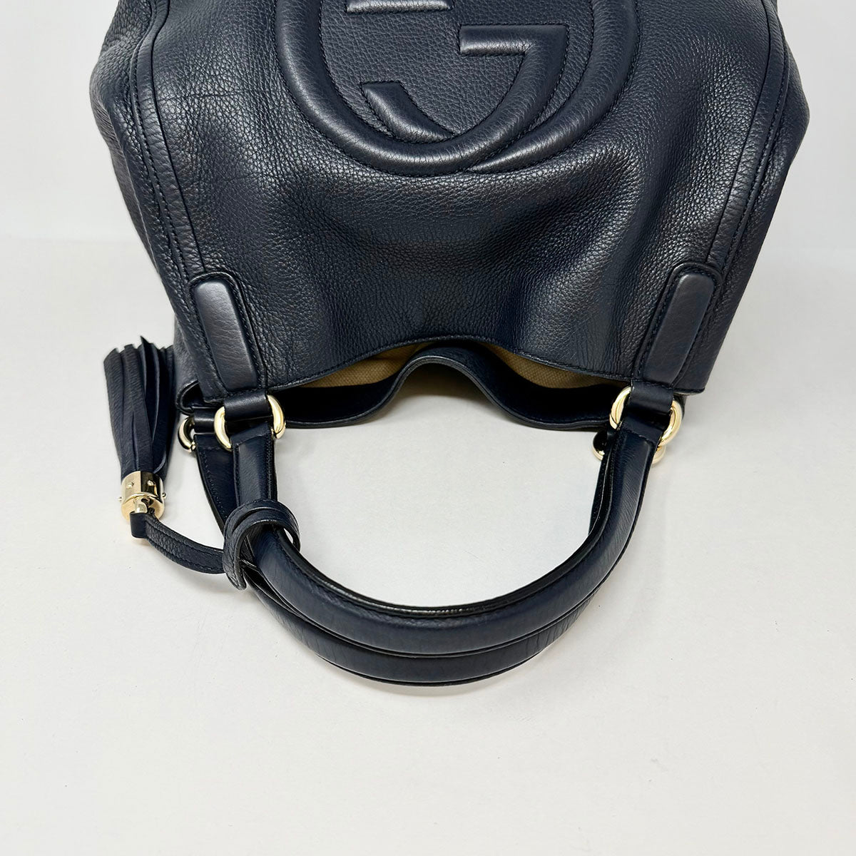Gucci Leather Hobo Bag