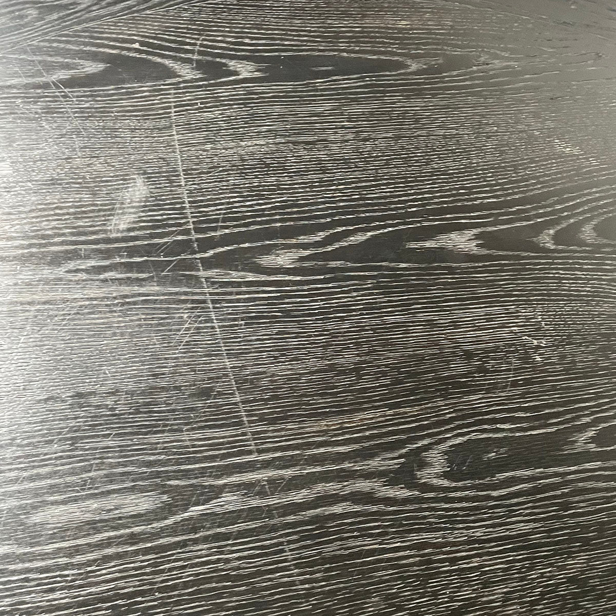 Arhaus Round Black Dining Table