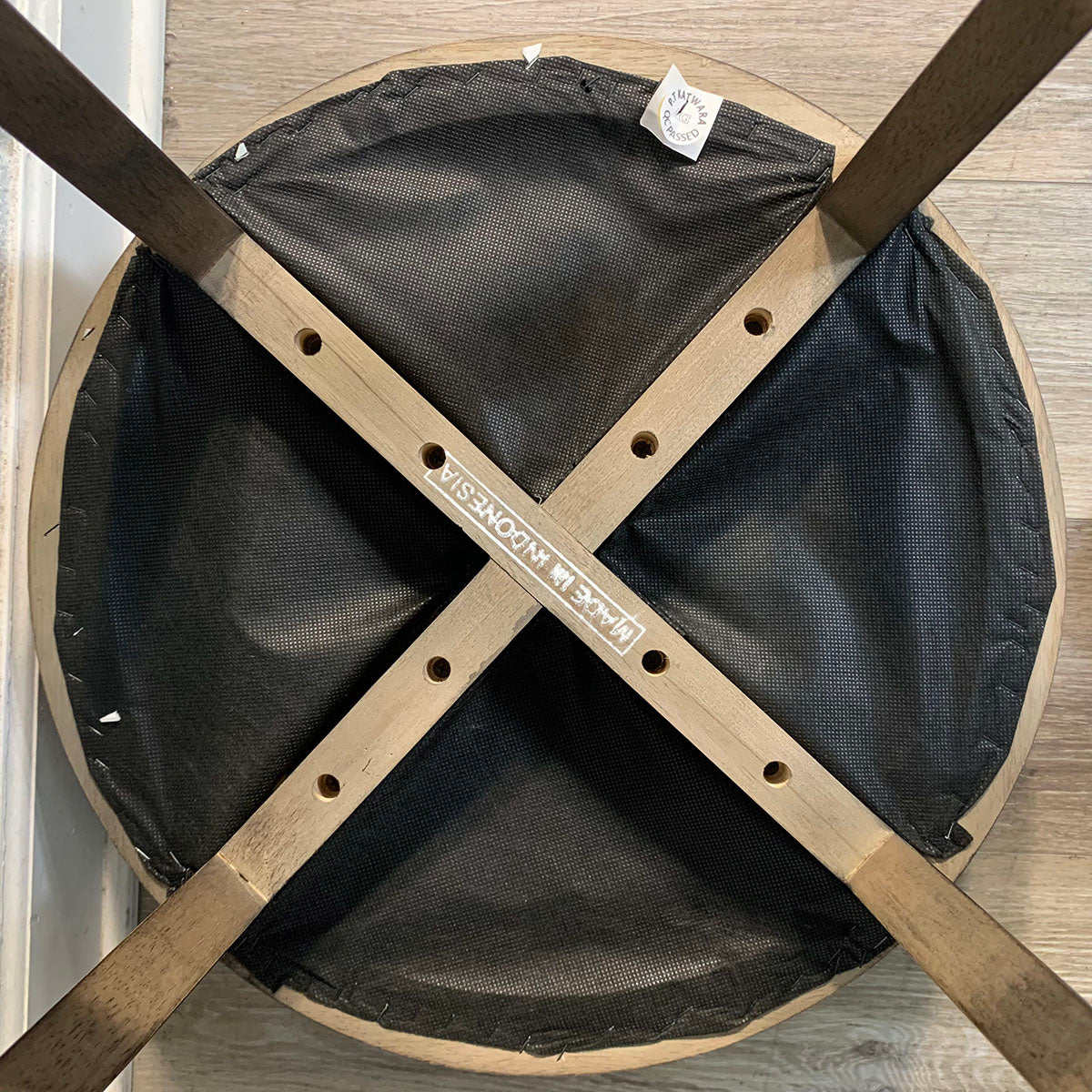 Set of 4 Velvet Stools