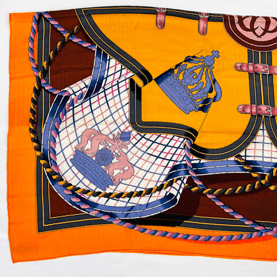 Hermes "Patchwork Horse" Shawl