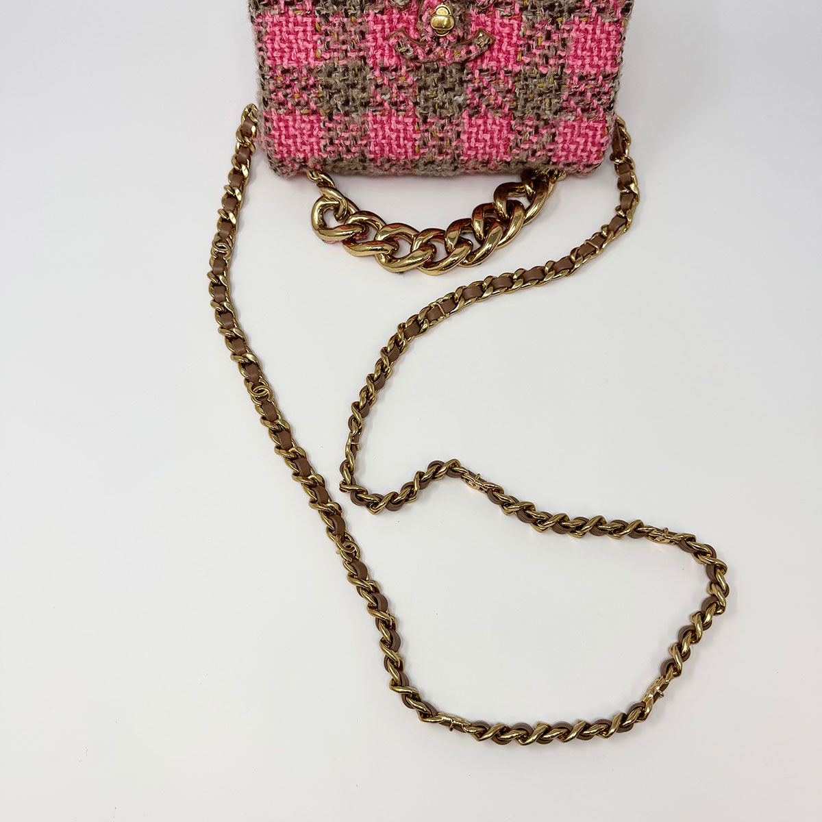 Chanel Tweed Shoulder Bag