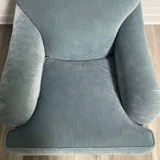 Blue Velvet Chair