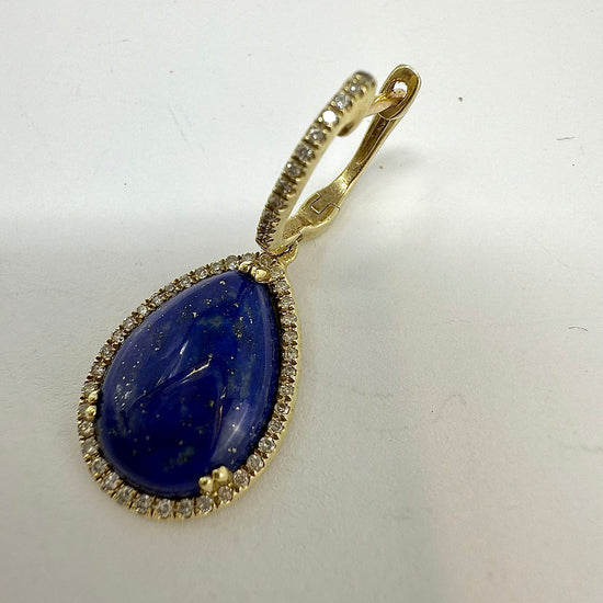 14K Lapis Earrings