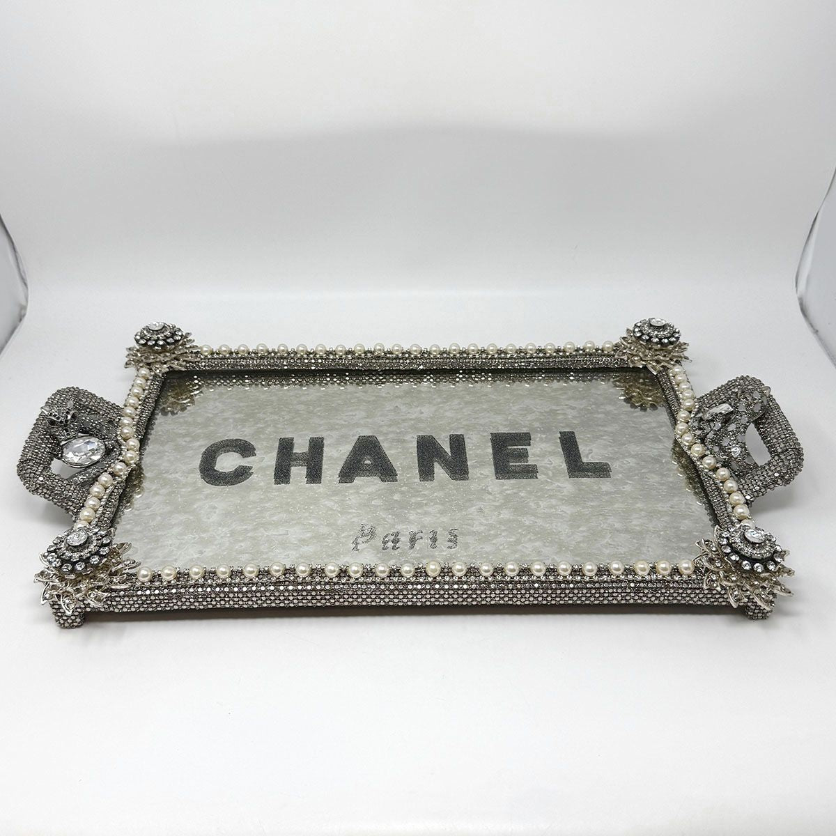 Bejeweled Tray "Chanel" Artisan