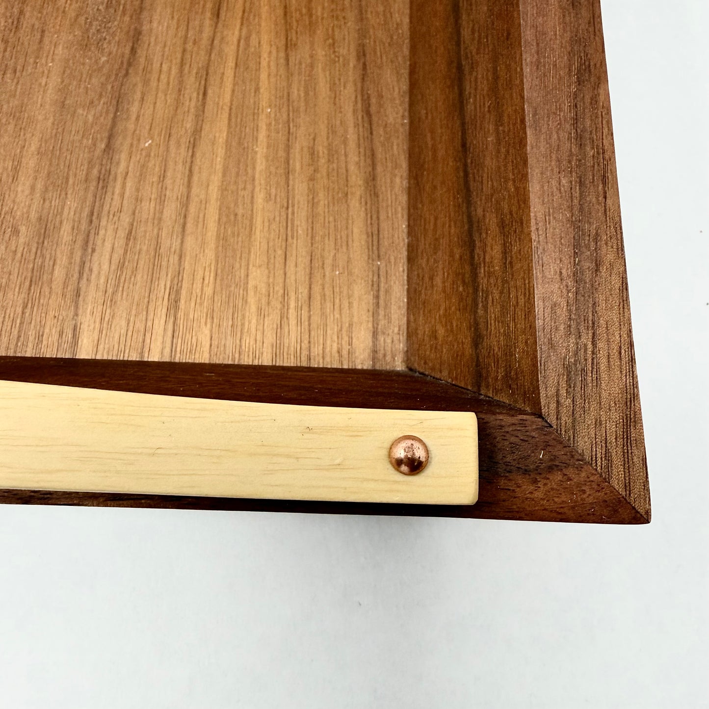 Medium Wood Two Tone Serving Tray