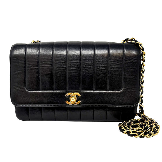 Chanel Vintage Vertical Mademoiselle Flap Bag North Shore Exchange