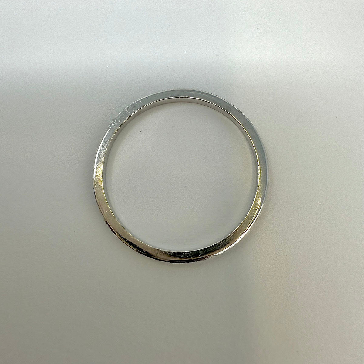 Platinum Ring with Sapphires