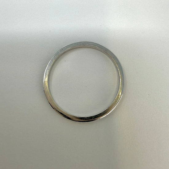 Platinum Ring with Sapphires