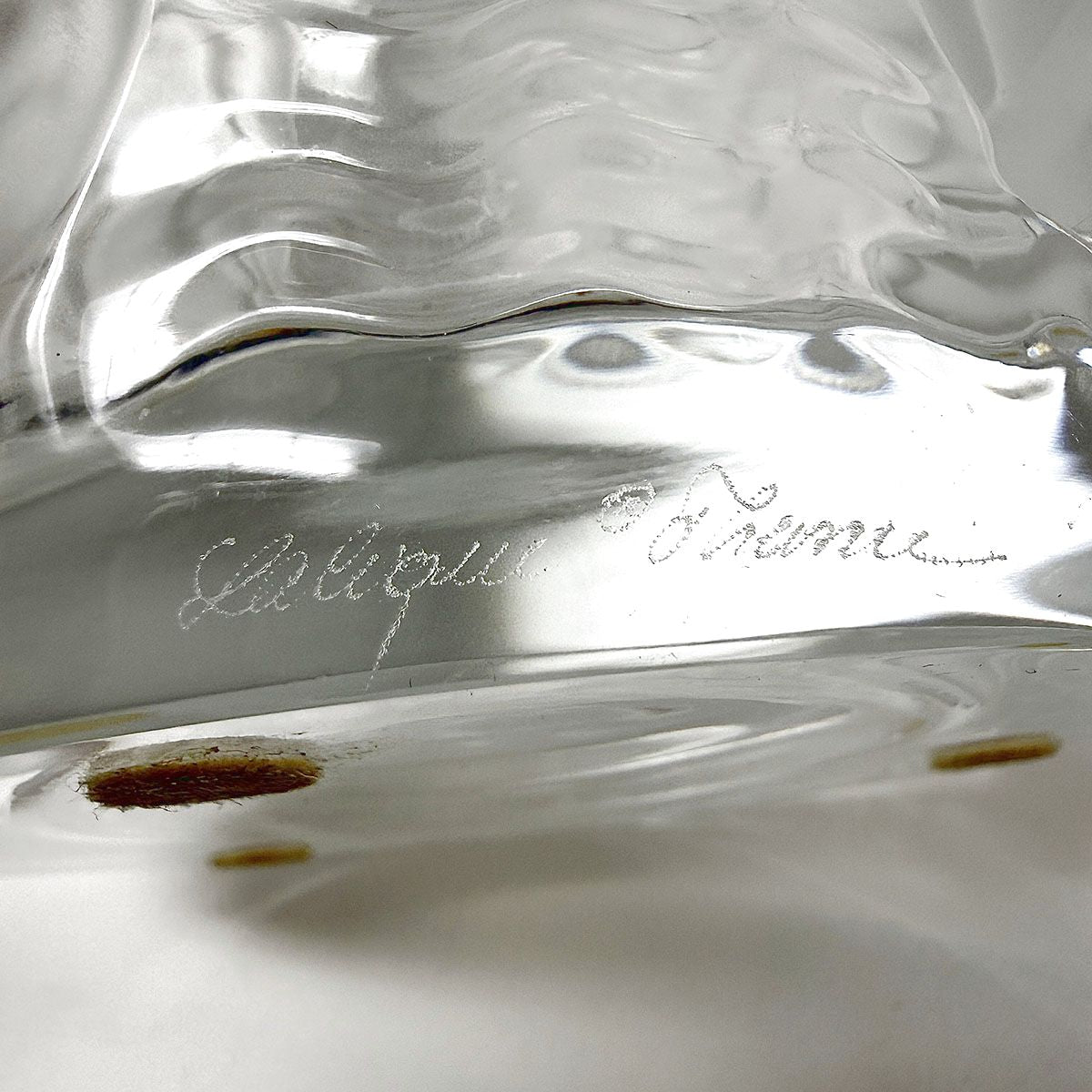 Lalique "Ondines" Vase 9.5"