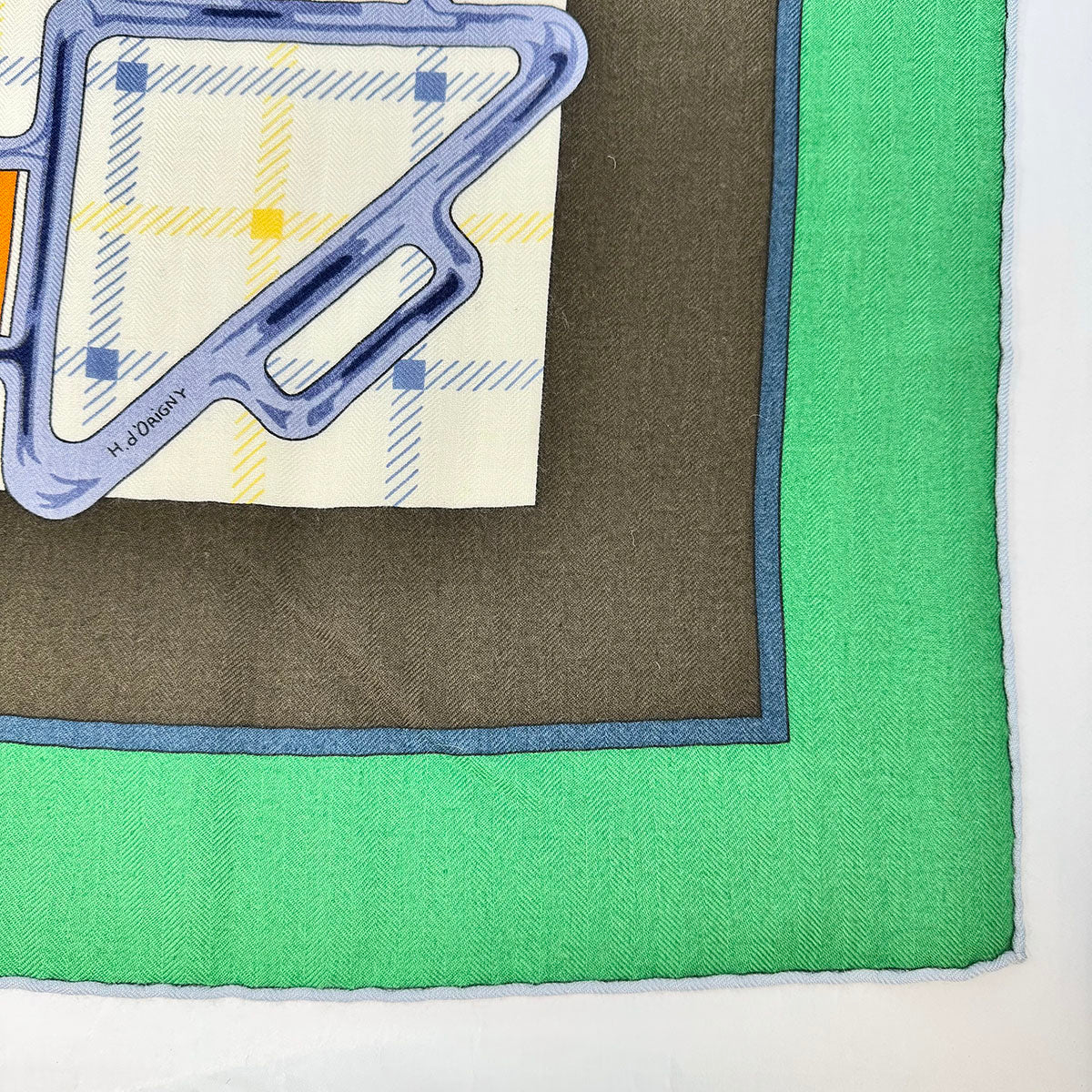Hermes Sellier Equestrian Shawl