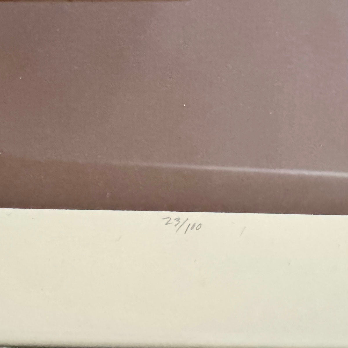 Framed Print Geometric Abstraction Signed Edition
