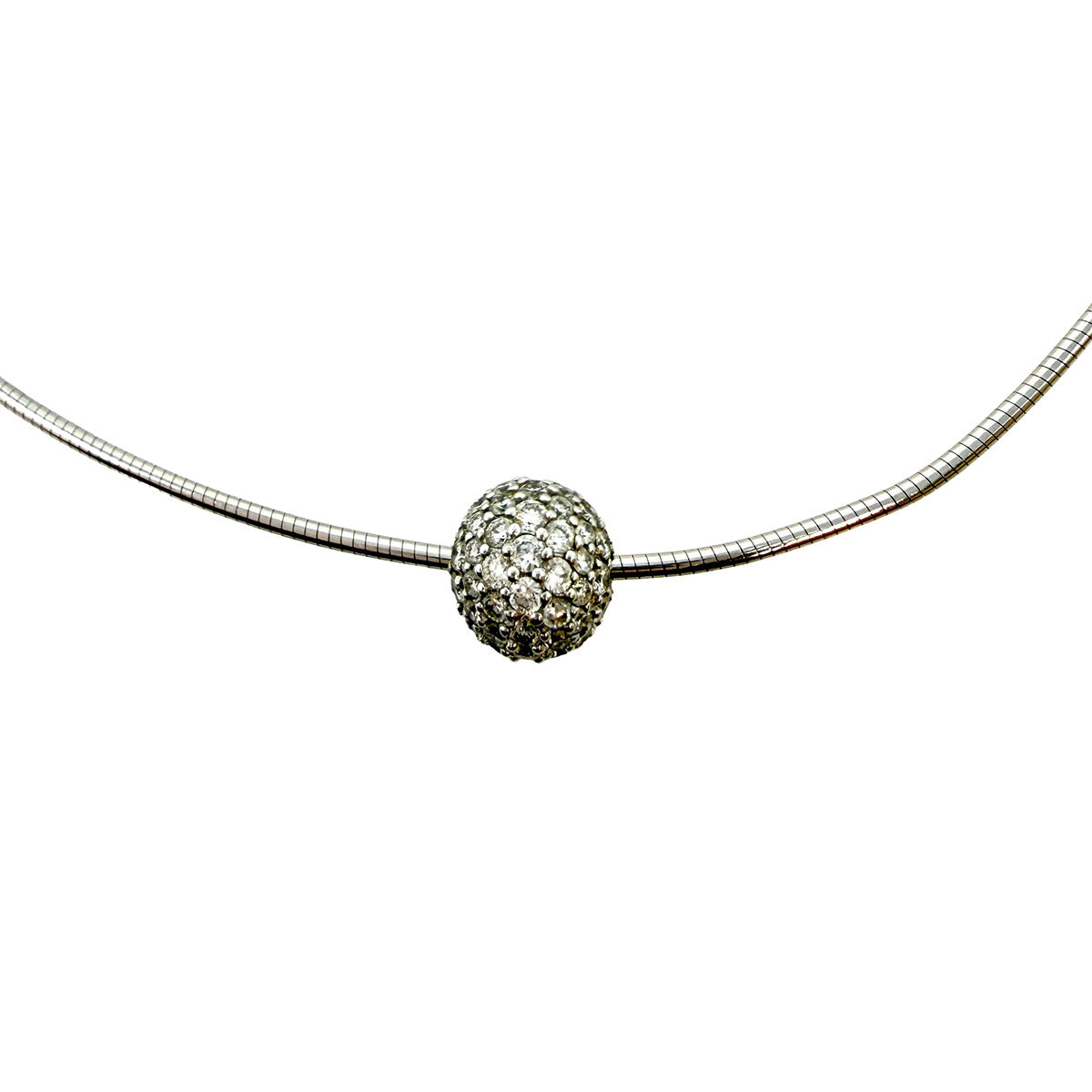 18K Diamond Choker