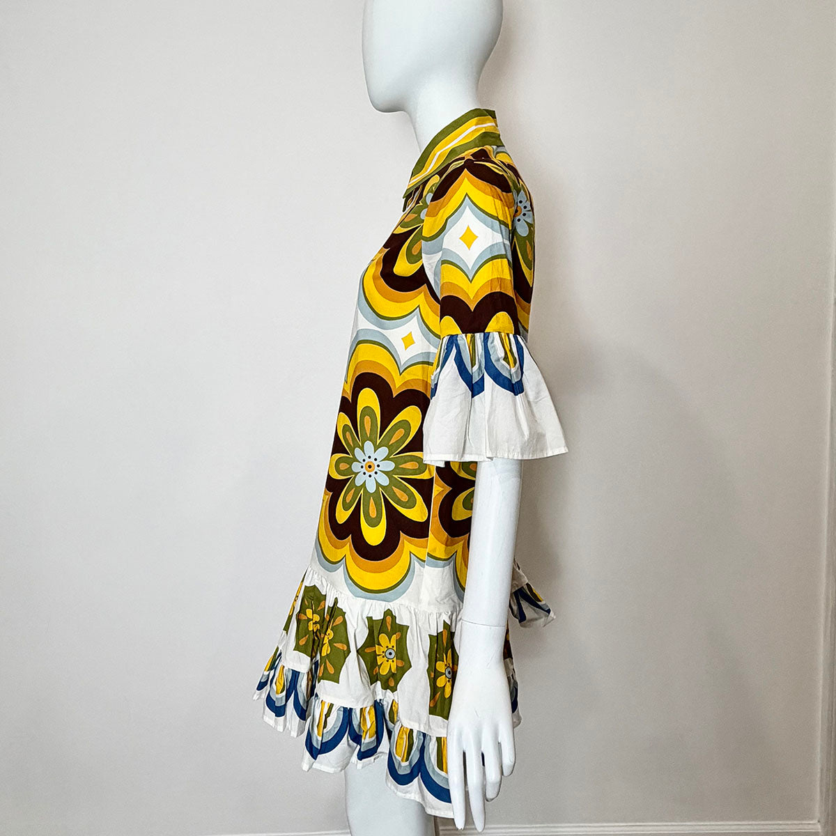 New Double J Printed Mini Dress