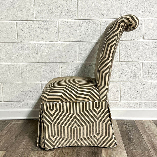 Upholstered Armless Chair