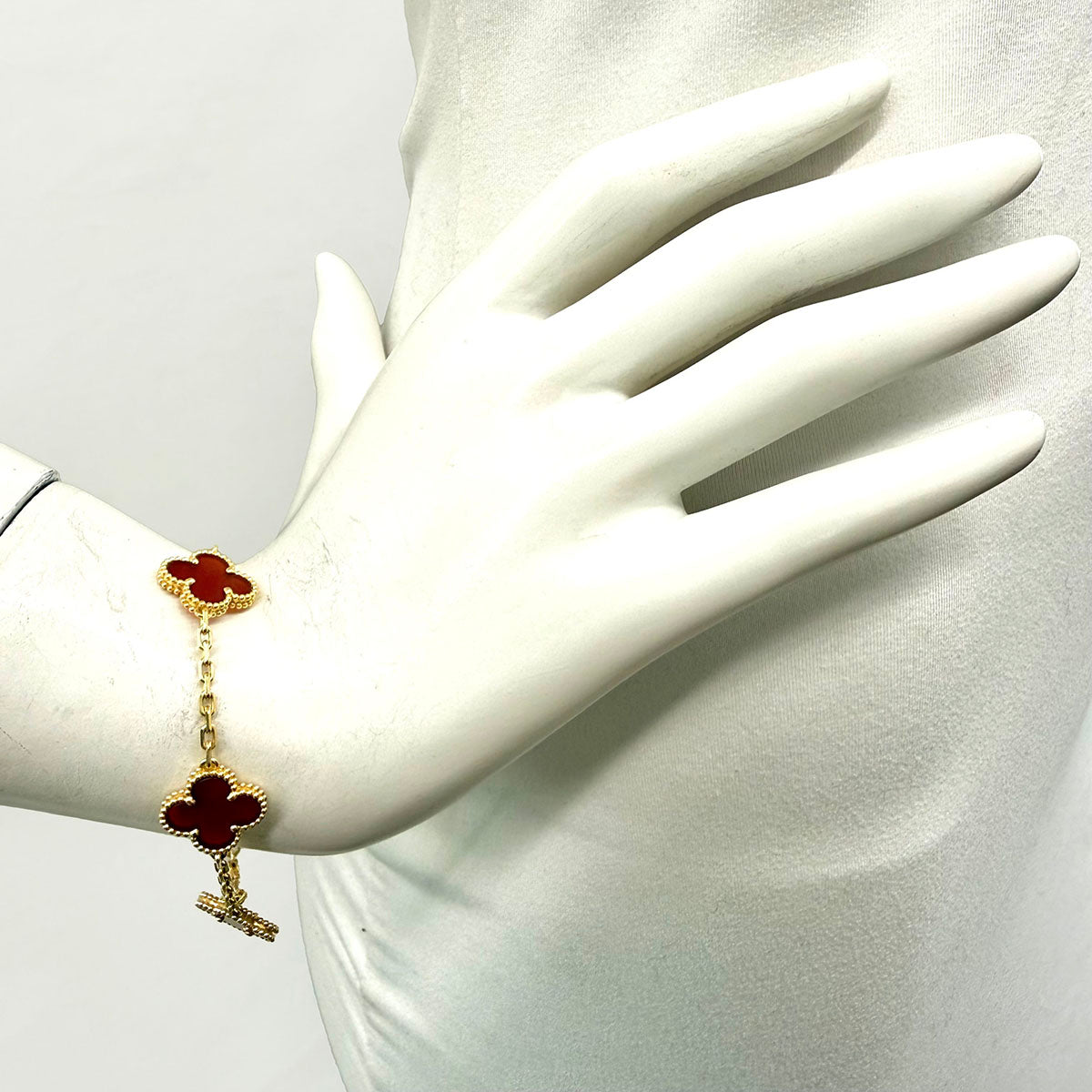 Van Cleef & Arpels Vintage Alhambra 5 Motif Bracelet