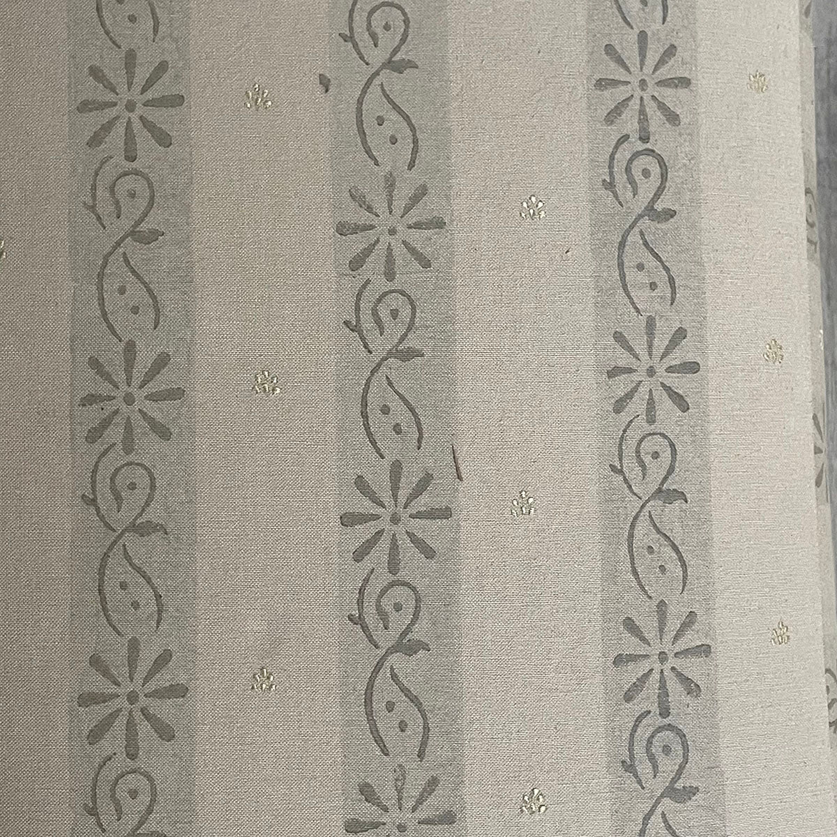 Cream Ottoman
