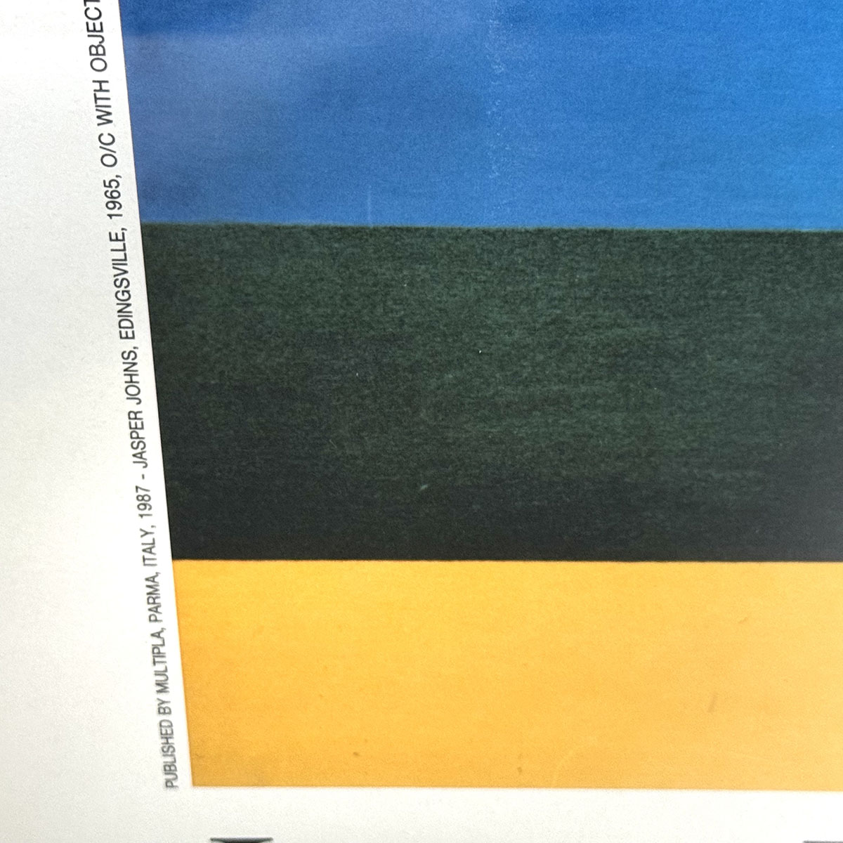 Jasper Johns Poster Framed