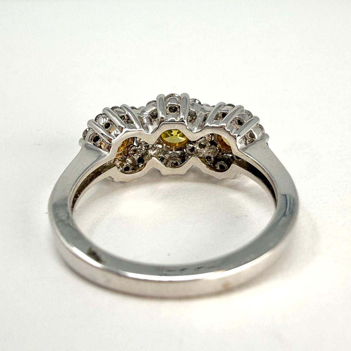 14K White Gold  Diamond Ring