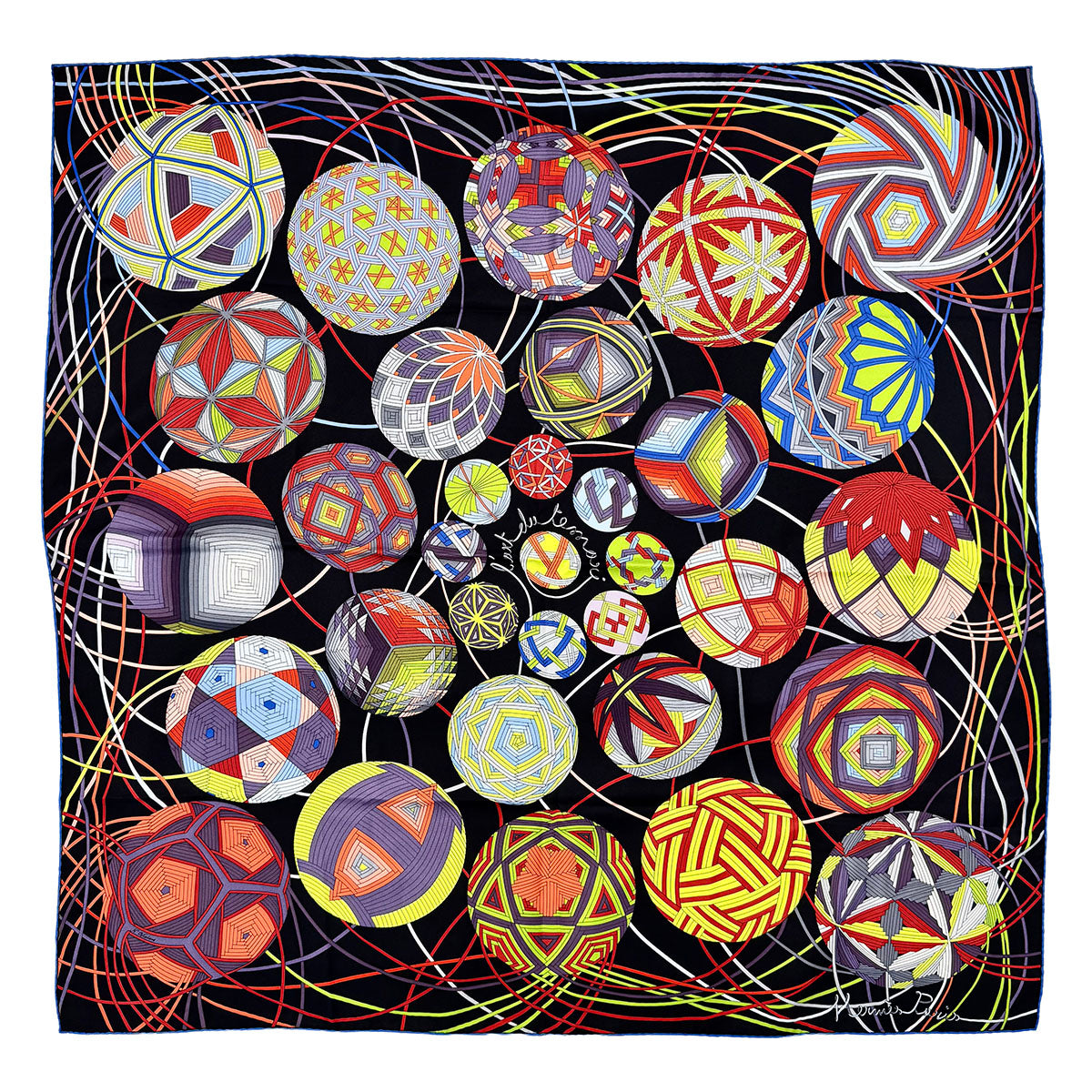 Hermes "L'Art du Temari" Scarf