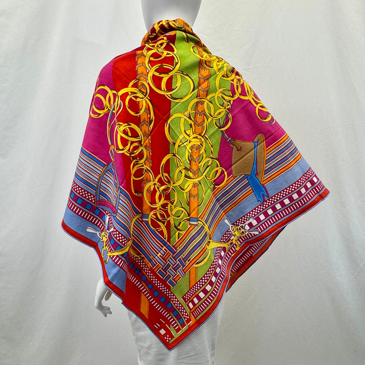 Hermes "Brides et Gris-Gris" Cashmere Shawl