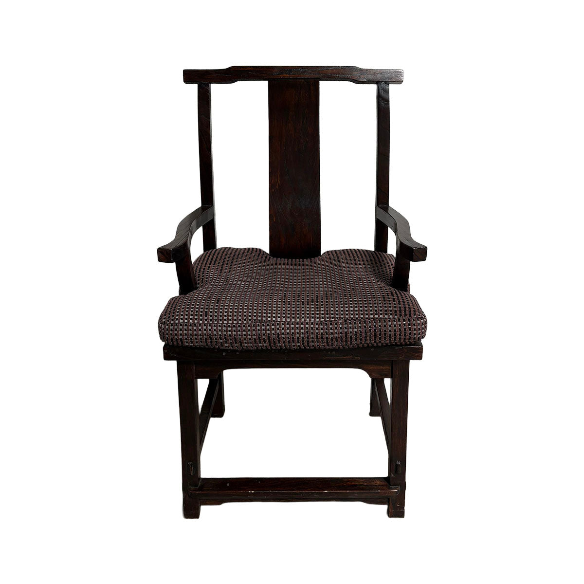 Wood Asian Scholar Chair with Arms
