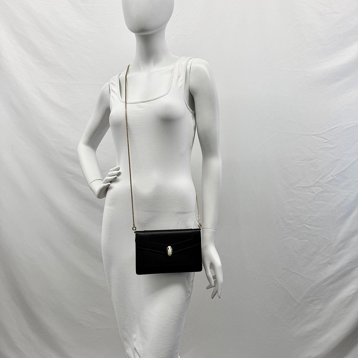 Bulgari Forever East West Flap Bag