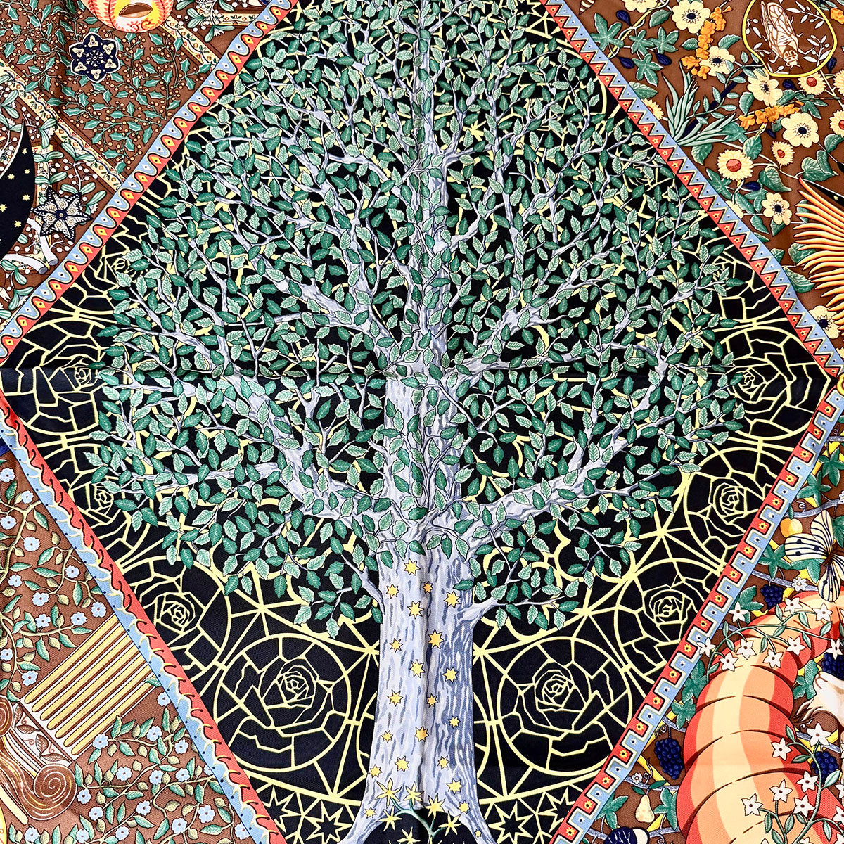 Hermes "Axis Mundi"Scarf