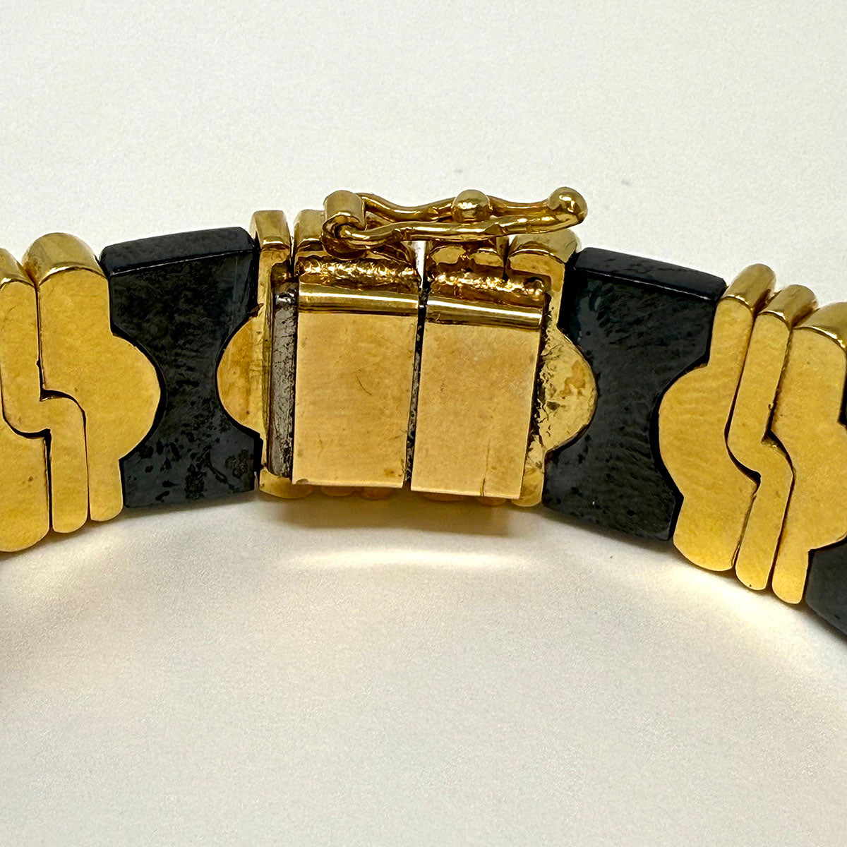 18K and Steel Bracelet