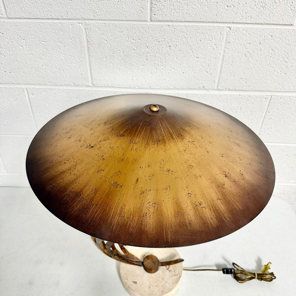 Palm Frond Lamp Sculpture