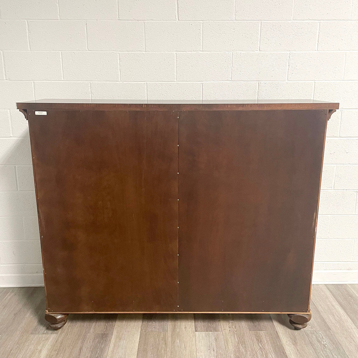 Wood 2-Door Display Cabinet