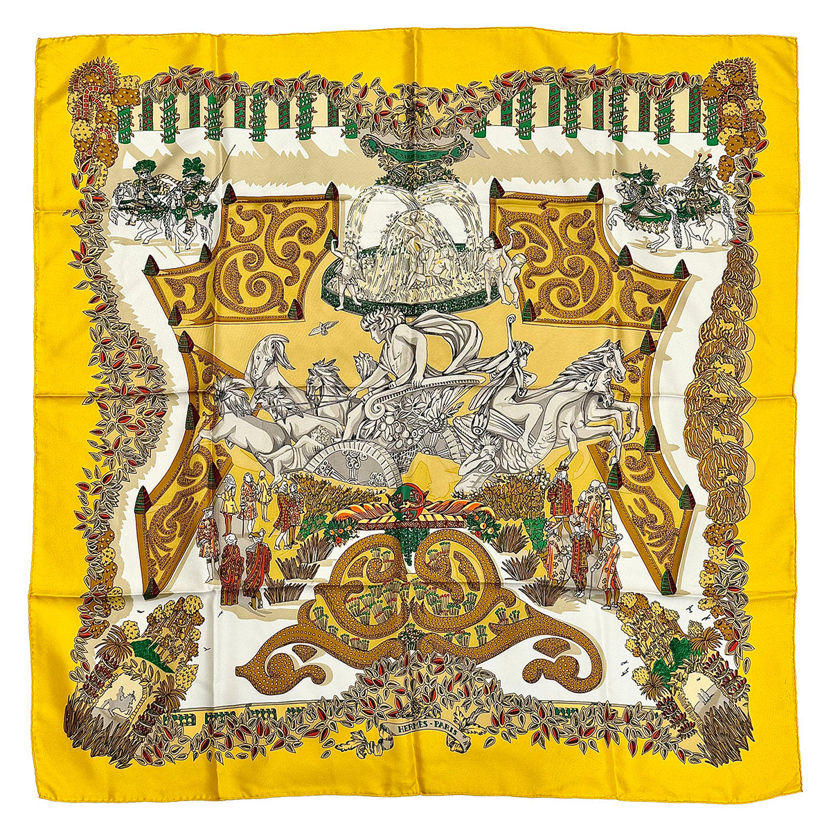 Hermes "Le Paradis du Roy" Scarf