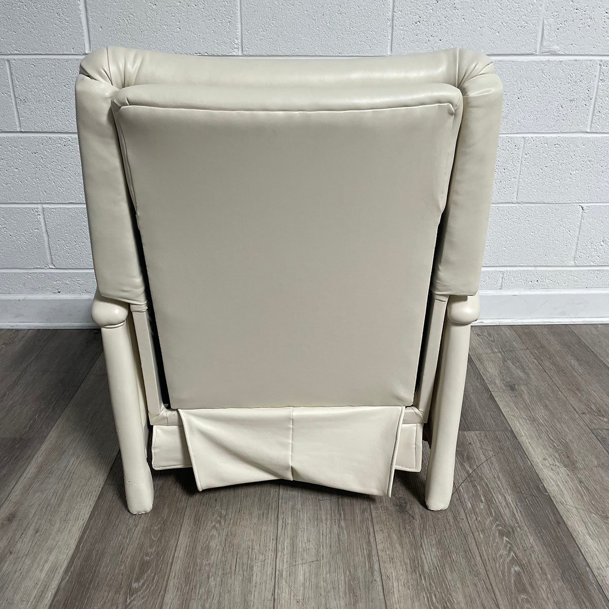 White Leather Recliner
