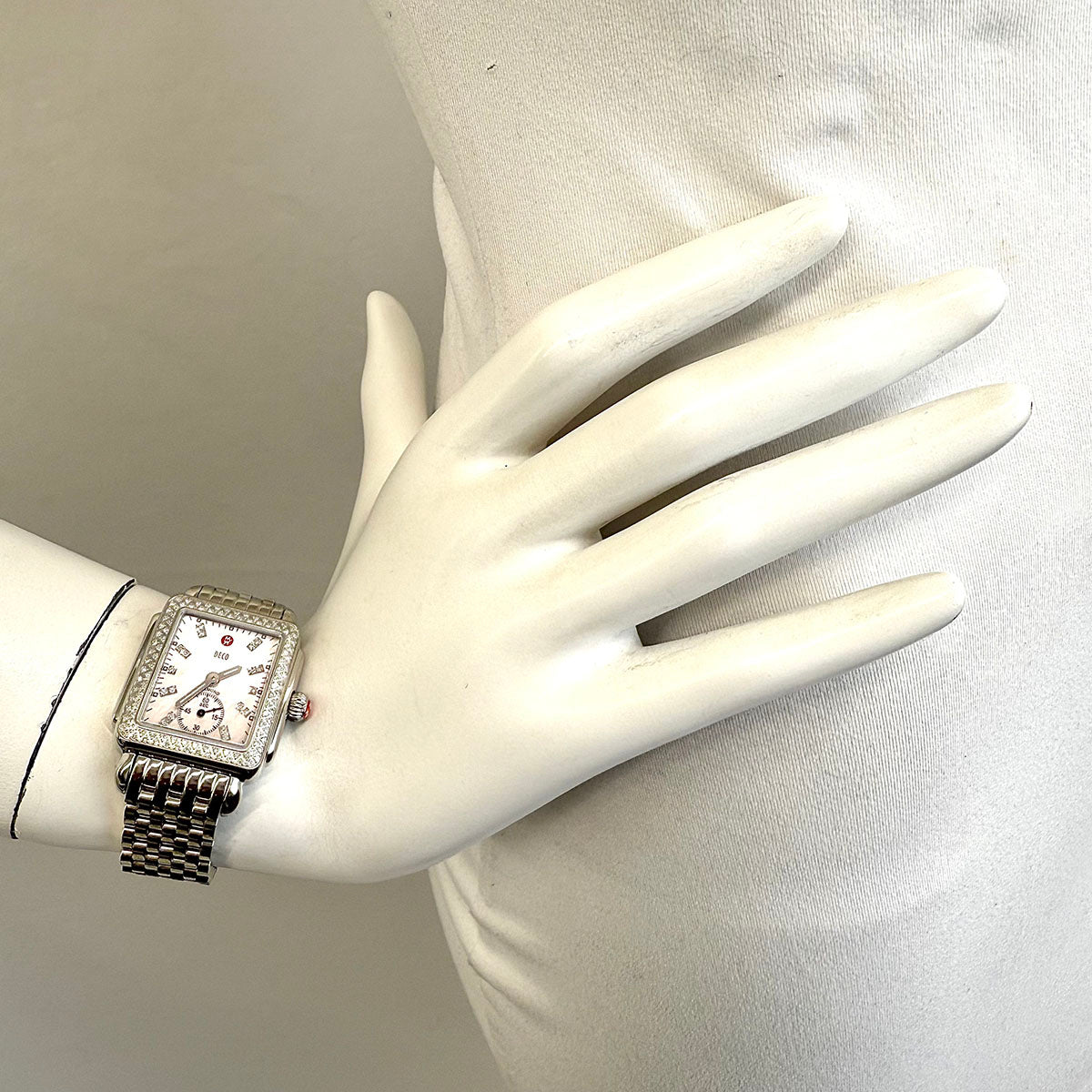 Michele Deco Diamond Watch